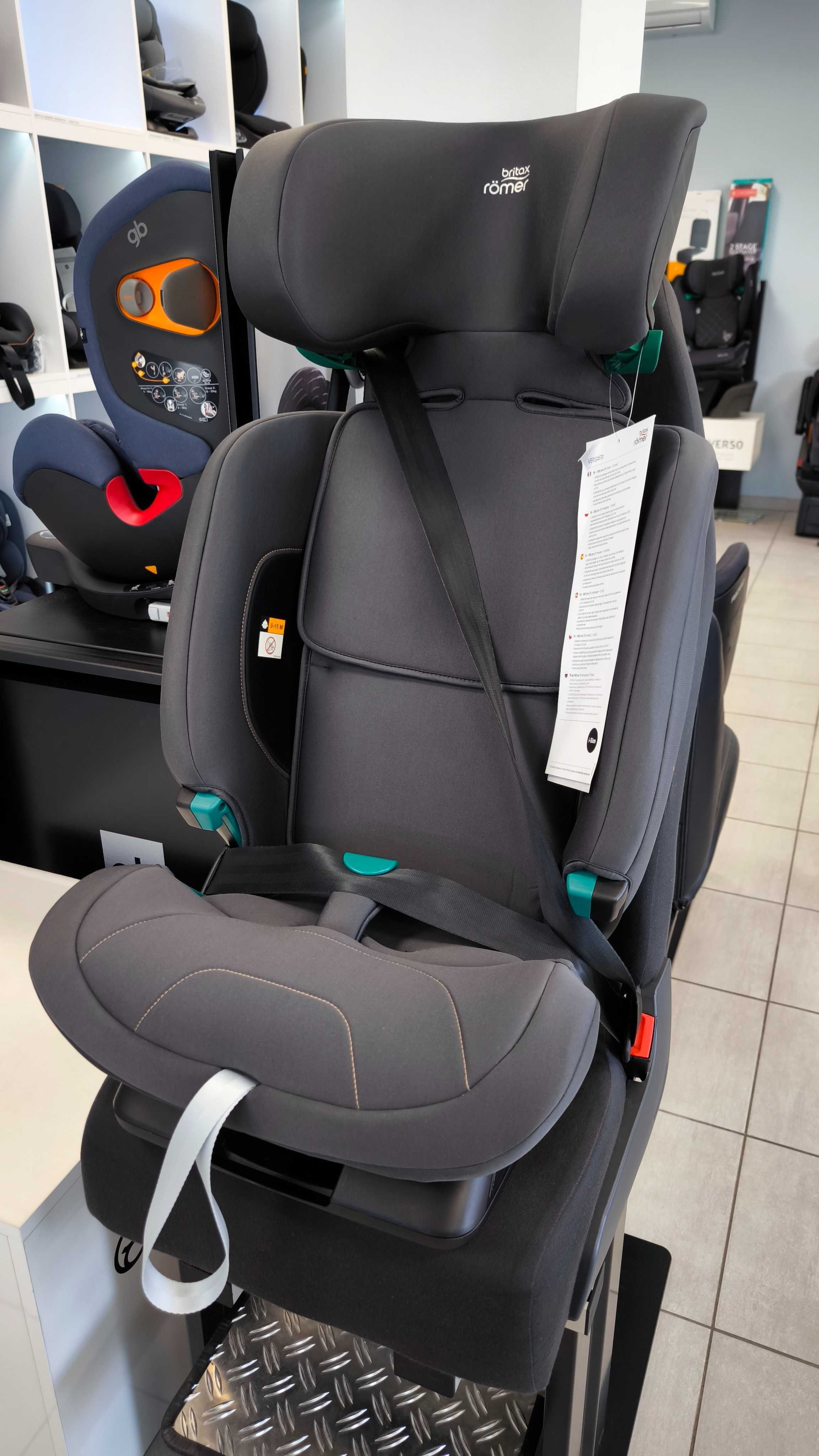 BRITAX ROMER VERSAFIX fotelik 76-150cm ISOFIX Przodem do jazdy