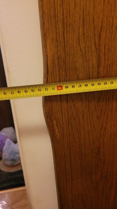 Wieszak na ubrania dębowy