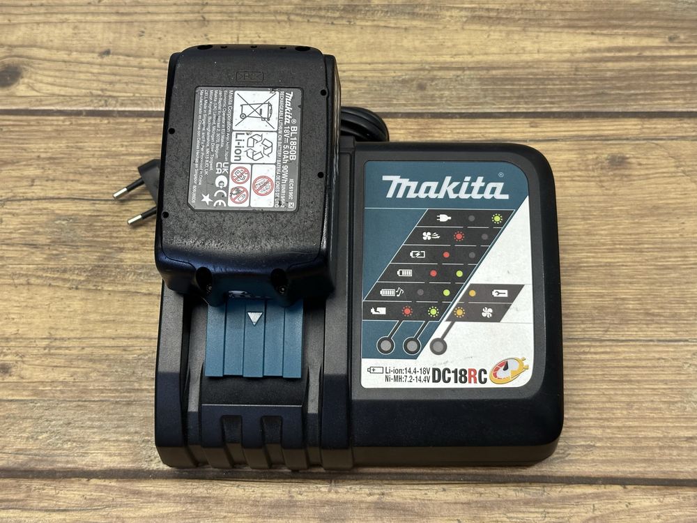 Makita: bateria, akumulator 5AH 2023r. | szybka ładowarka DC18RC