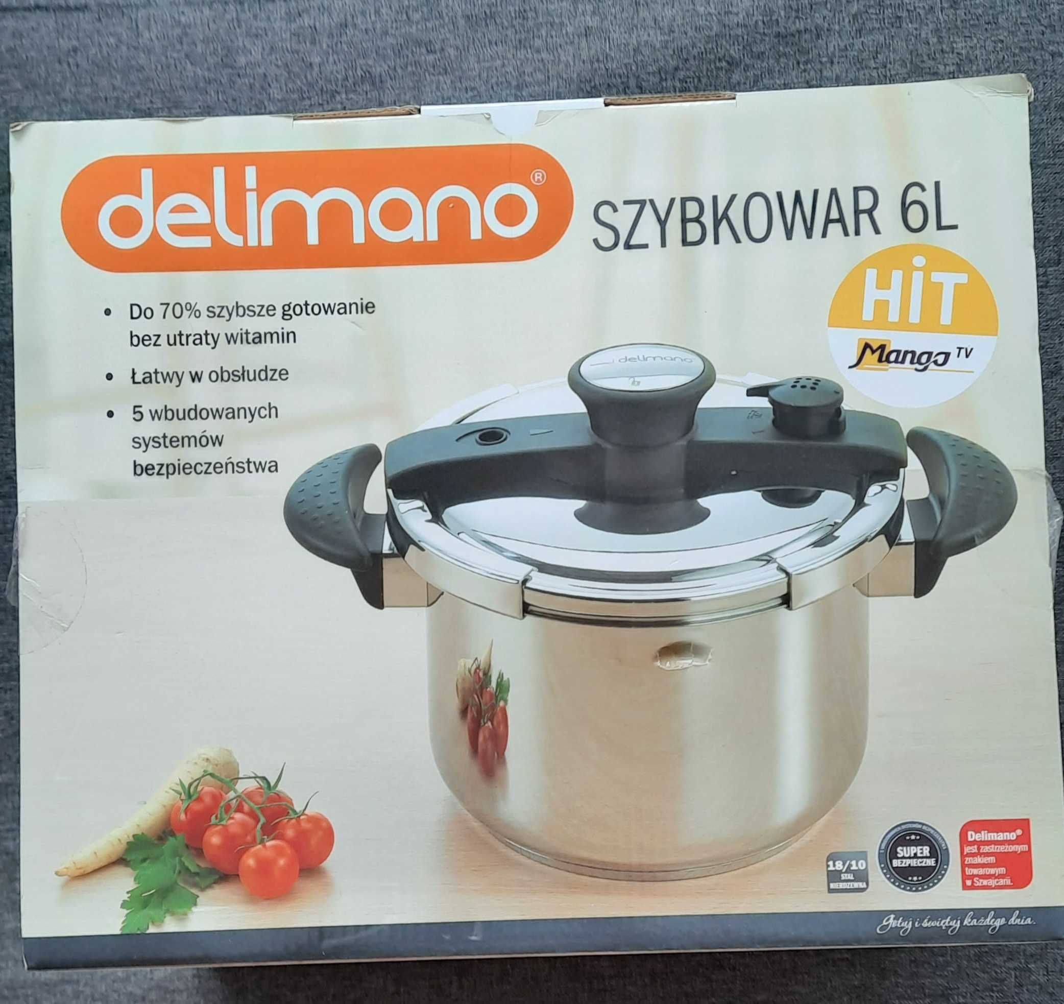 Szybkowar delimano 6l