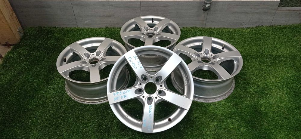 Felgi aluminiowe 7,5jx17 et37 5x120 BMW Rial