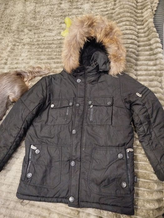 Зимова куртка хлопчик 140 см