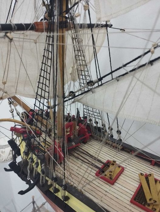 Modelo do HMS Suplly - modelismo