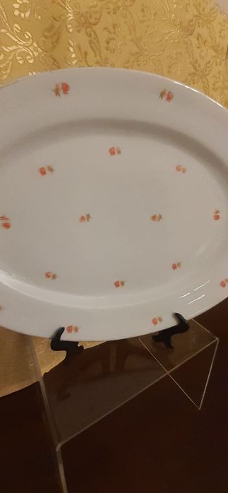 Giesche - przedwojenna porcelana  - owalny półmisek