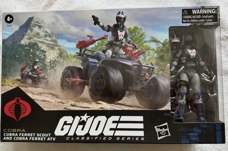 GI Joe GIJOE Classified Cobra Ferret Scout Ferret #119 (NOVO SELADO)