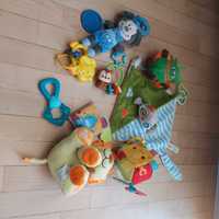Pluszaki, maskotki, gryzaki, interaktywne zabawki dla noworodka zestaw