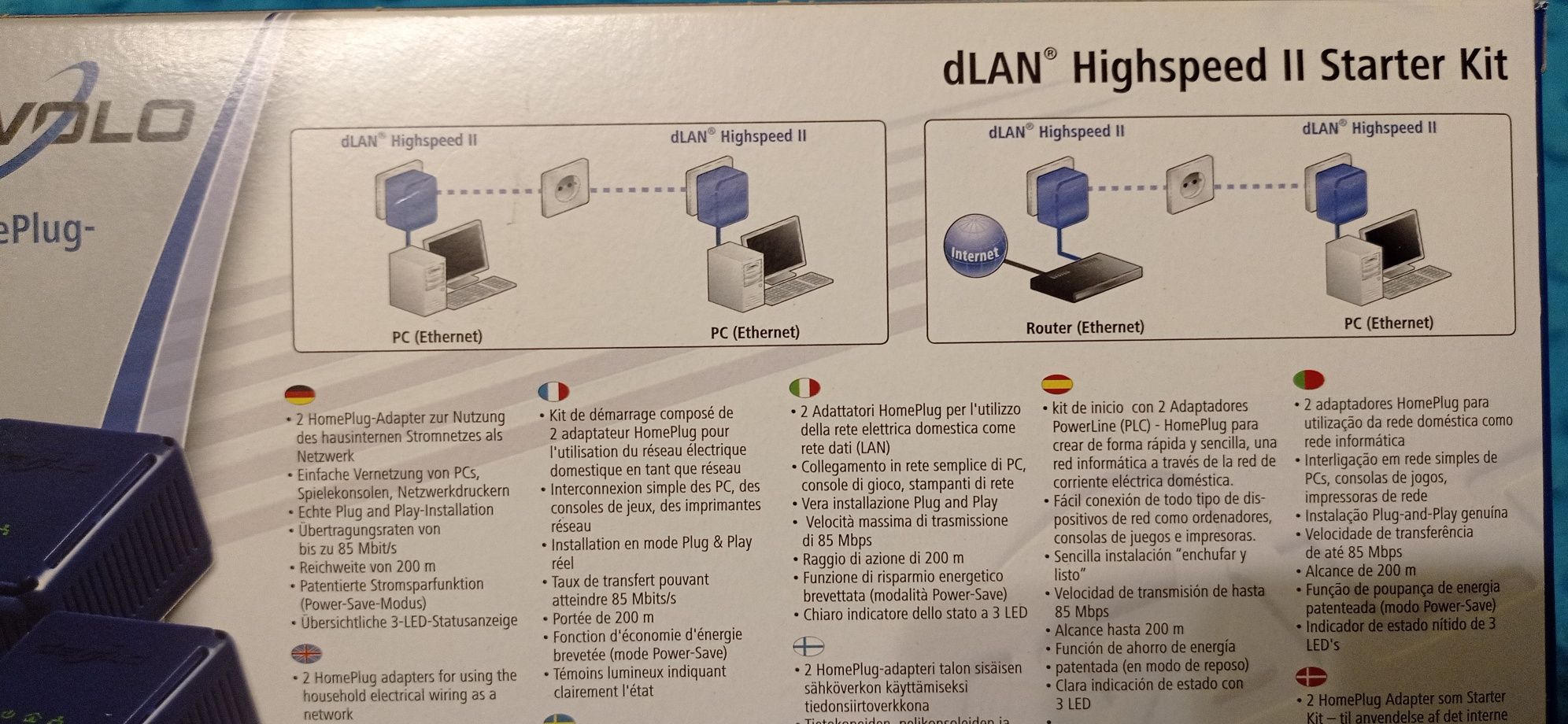 Transmitery Devolo dLAN Highspeed II