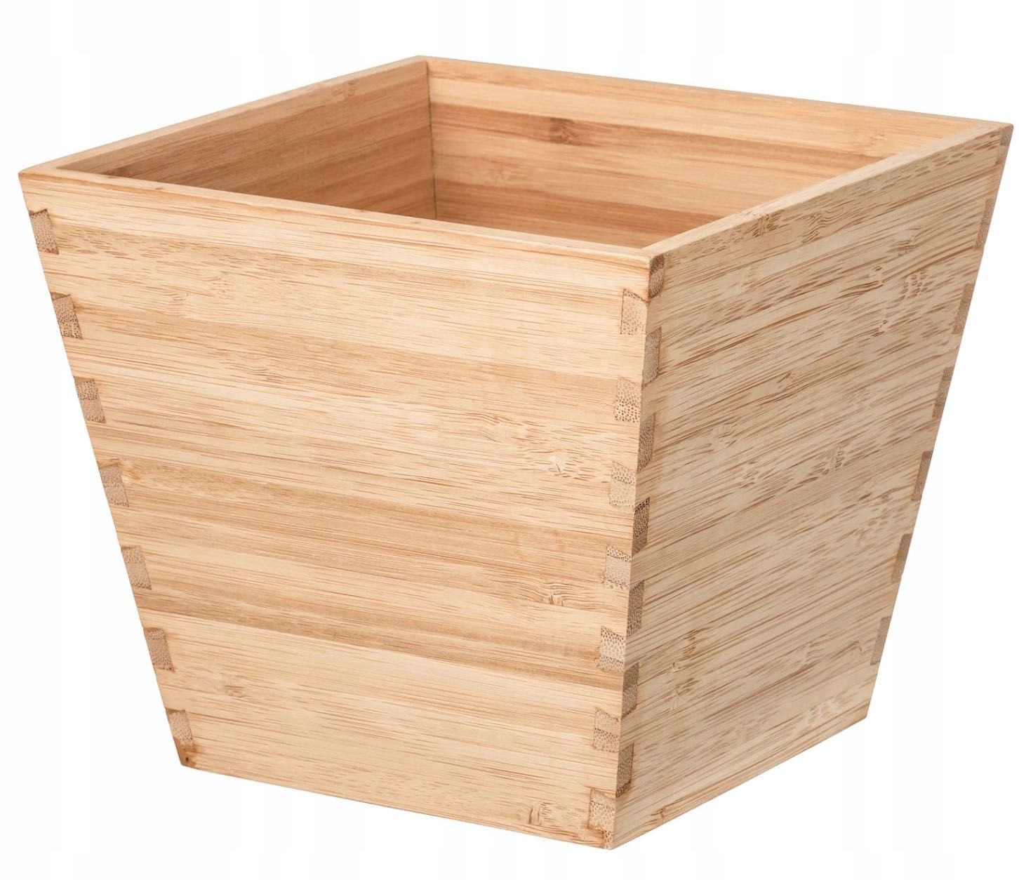 IKEA VILDAPEL osłonka doniczka bambus 16x16x13 donica 902.336.13