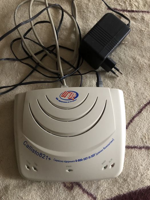 Модем ADSL2+CALLISO821+с сптилером