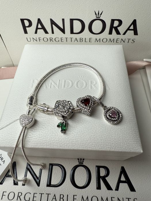 Браслет Пандора Pandora moments слайдер