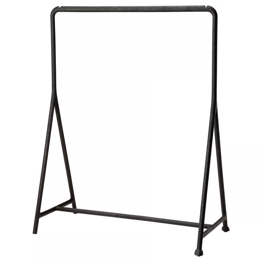 Chariot ‘TURBO’ (IKEA)
Suporte p/cabides, int/ext, preto, 117x59 cm