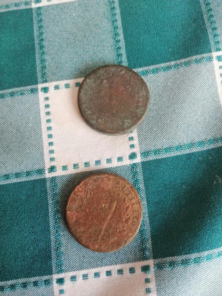 Várias moedas...