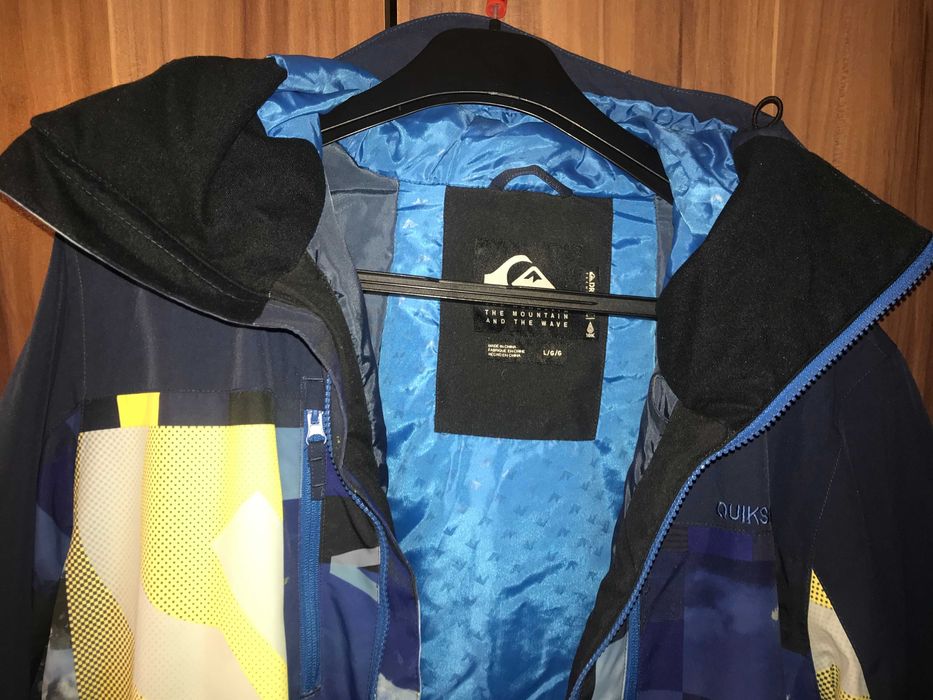 PROMOCJA Kurtka Męska Snowboardowa Quiksilver DRYFLIGHT 10k rozm. L