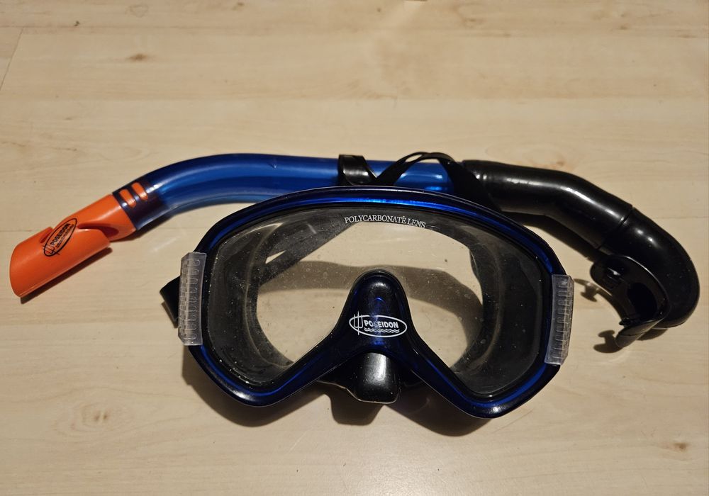 Zestaw do nurkowania okulary z fajką