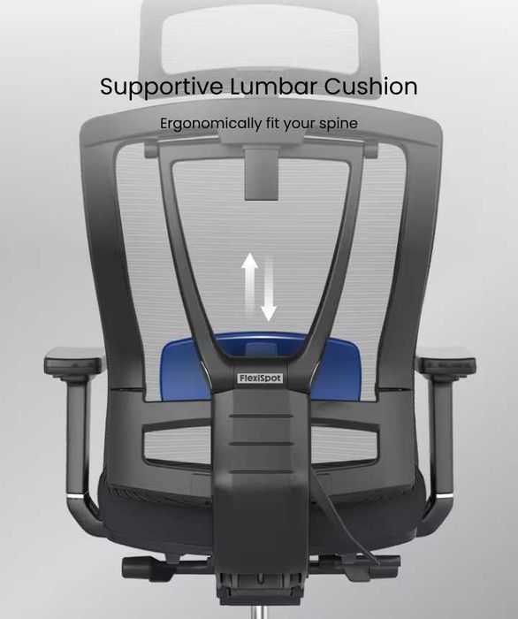 Nowy fotel biurowy / krzesło komputerowe / BS14 / ergonomiczne !K463!