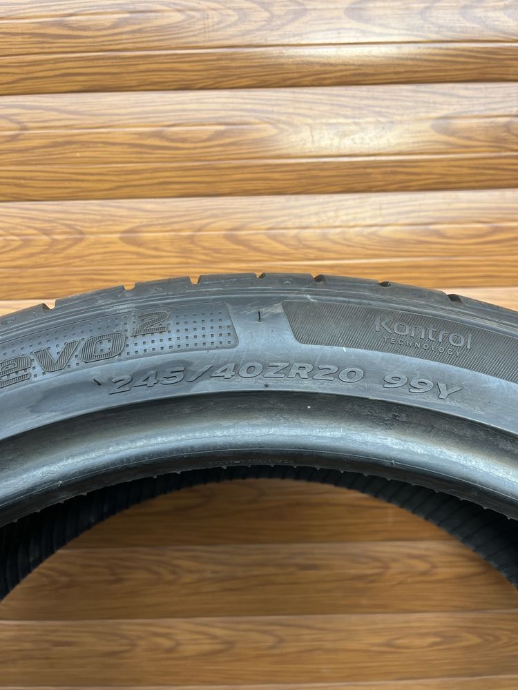 245/40/20 Hankook 2 opony letnie 6.39mm wysyłka!