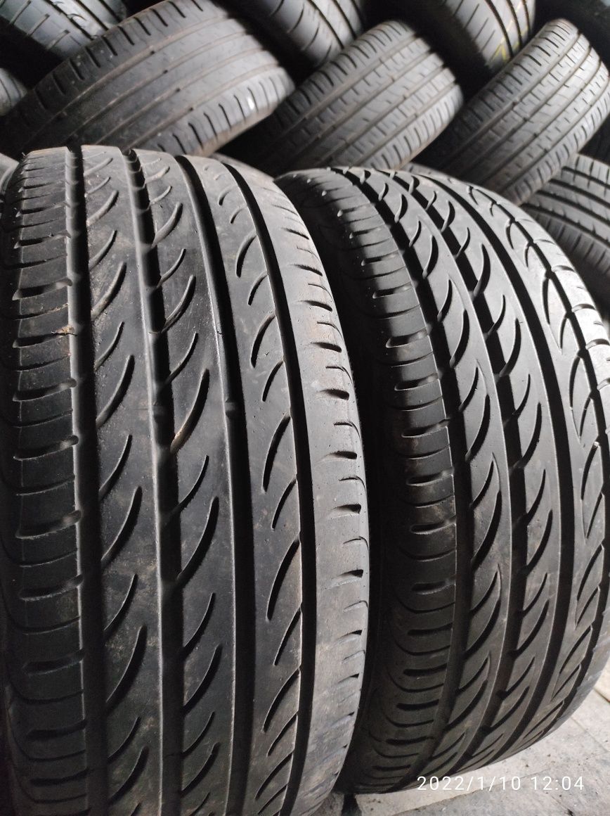 205.40.17 Pirelli 4шт лето БУ шины резина из Европы R17 205/40