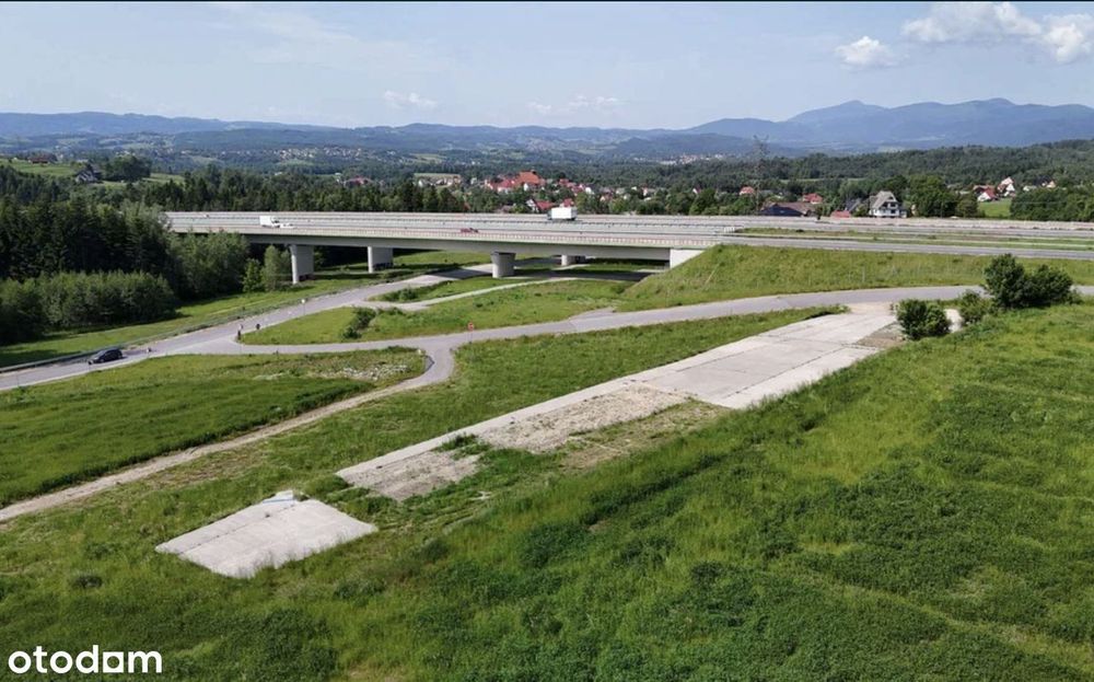 Działka inwestycyjna przy trasie S7