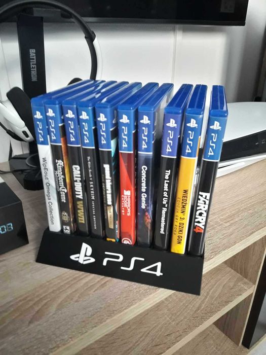 Stojak na gry PS4 Playstation