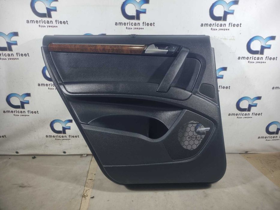 Audi Q7 4L 10-15 Обшивка двери задняя левая / Ауди Ку7 Америка