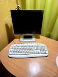 Монитор acer 17д. Веб камера. Клавиатура