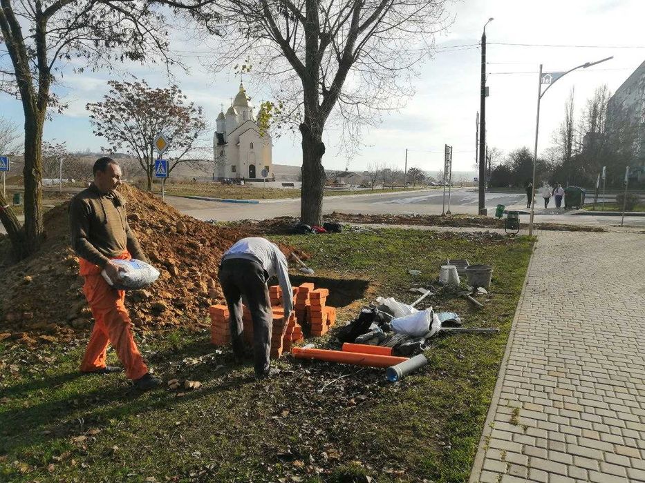 Выгребная яма. Сливная яма ПОД КЛЮЧ. Копание траншей, канализация