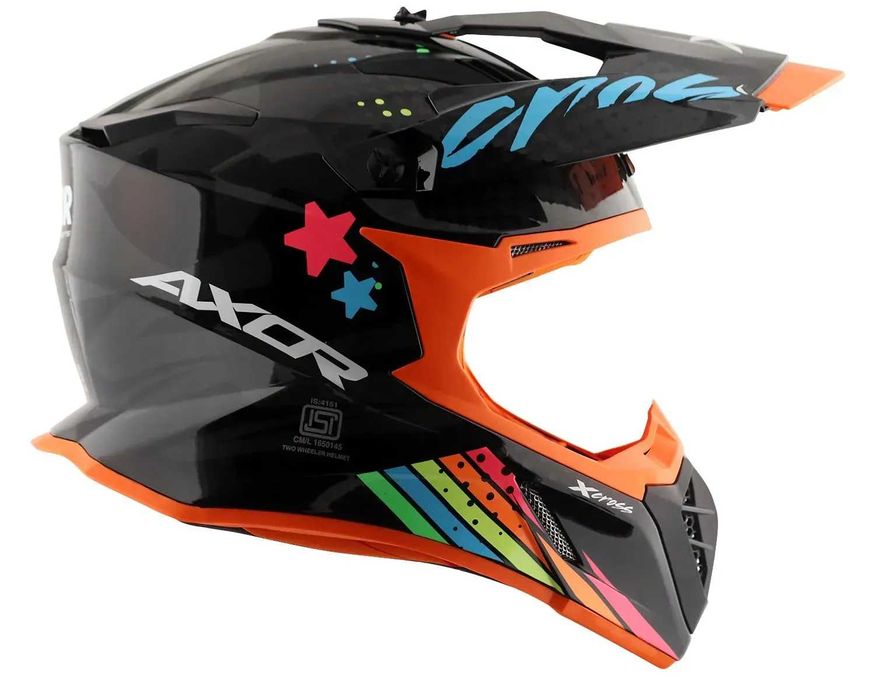 Мотошолом AXOR X-CROSS X2 Ендуро Шлем Шолом Новий М розмір