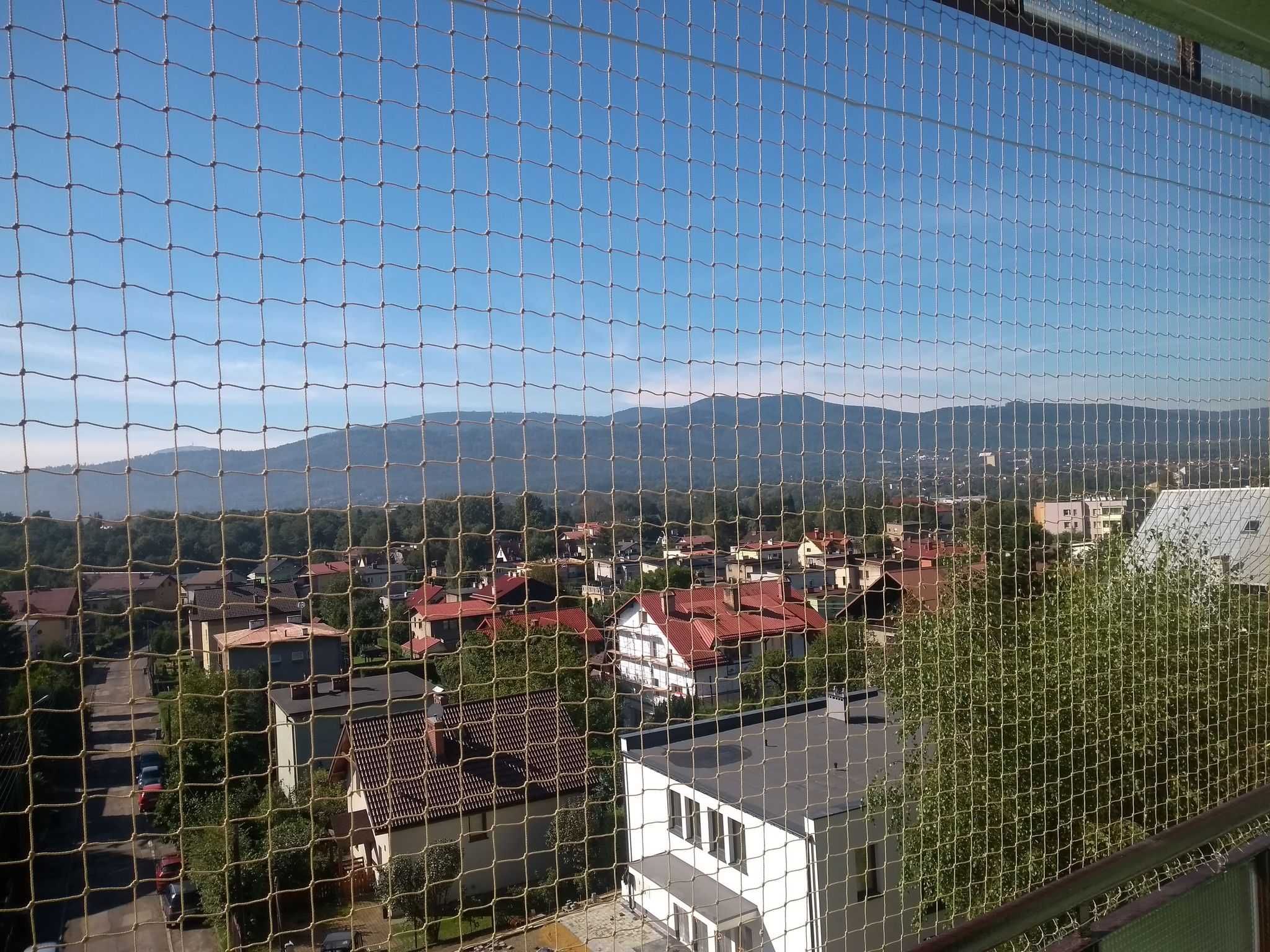 Siatka na balkon, siatka dla kota, siatka przeciw ptakom