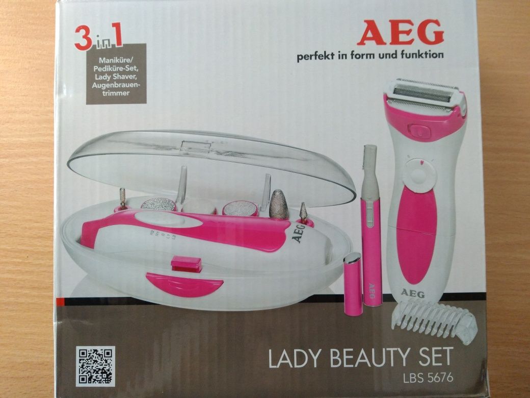 Zestaw do manicure i pedicure AEG