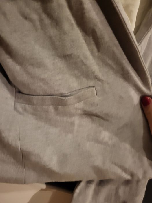 Casaco tipo Blazer cinzento | Pull & Bear