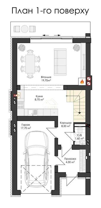 Продаж якісних таунхаусів у Крихівцях!