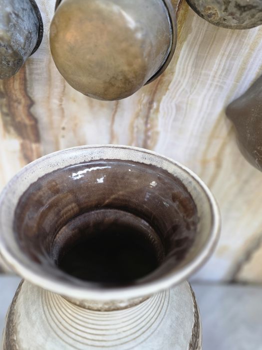 Duży wazon ceramiczny Uberlacker kwiaty  49 cm #1732 Stylowy Węgrów