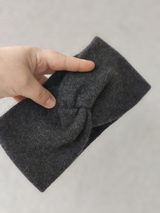 Opaska na głowę merino z kaszmirem