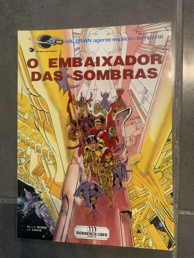 BD Valérian “O embaixador das sombras”