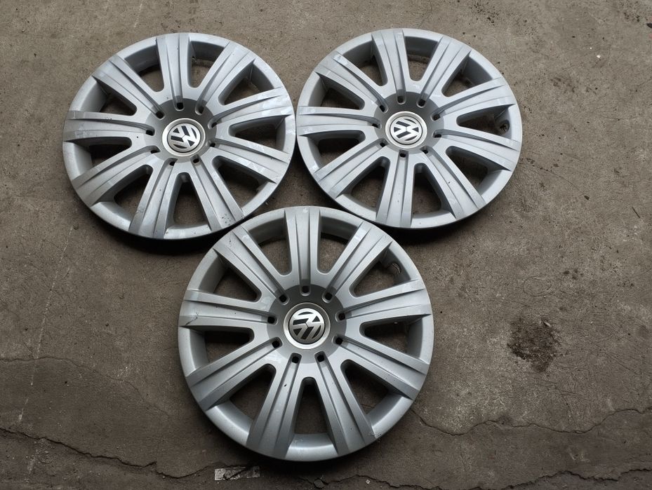 Oryginalne Kołpaki Volkswagen r16 3 sztuki