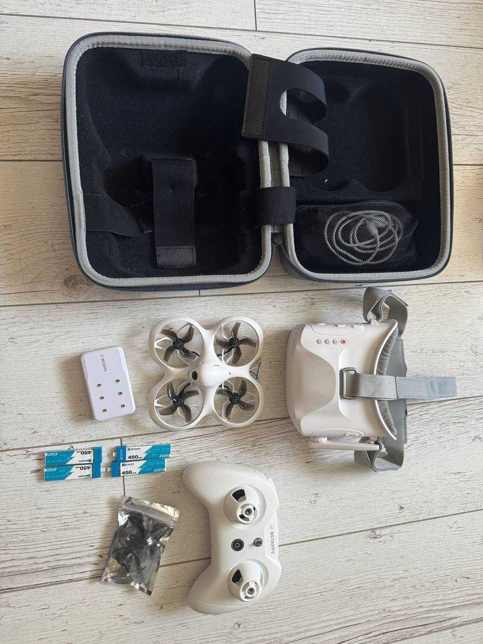 FPV Cetus x kit + meteor 65 pro (6 акумів)+зарядка на 6 портів