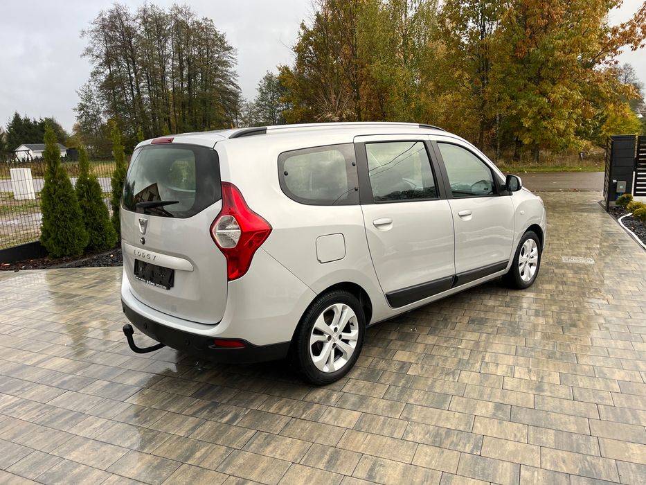 Dacia Lodgy 2016r benzyna Alu klima niski przebieg Duży serwis Zaprasz