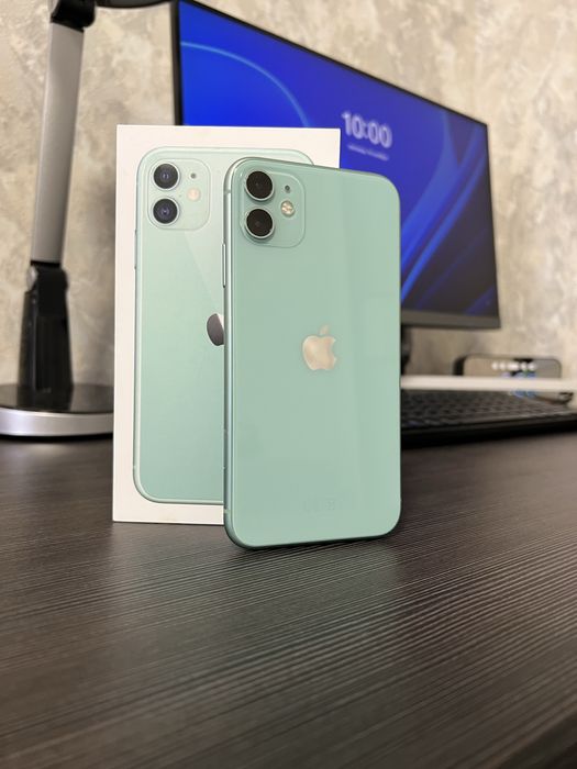 iPhone 11 128Gb • Идеал • Полныф комплект • Айфон