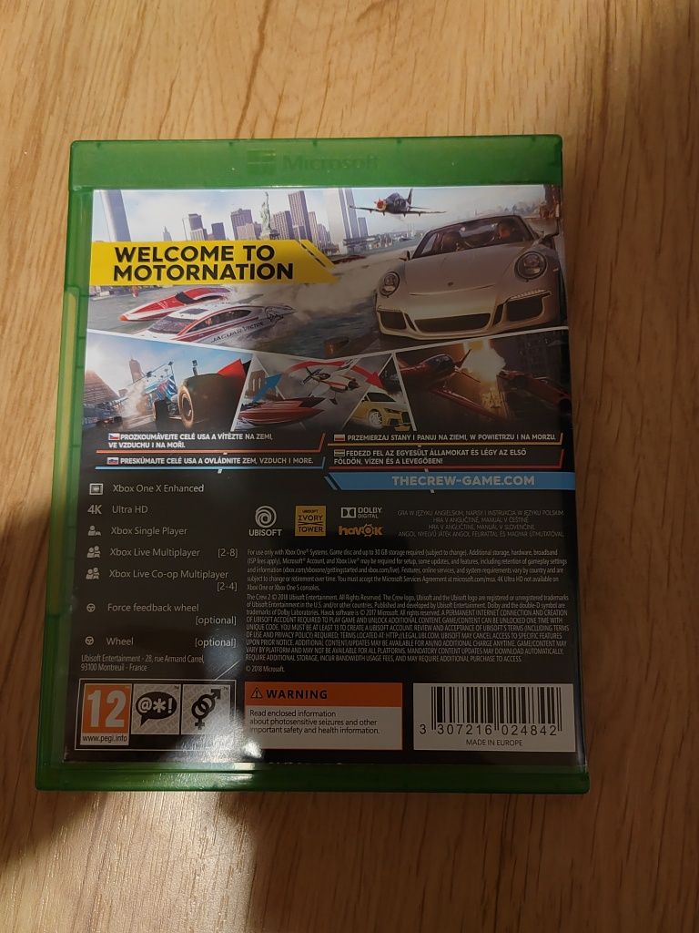 The crew 2 Xbox one s x series Polska wersja