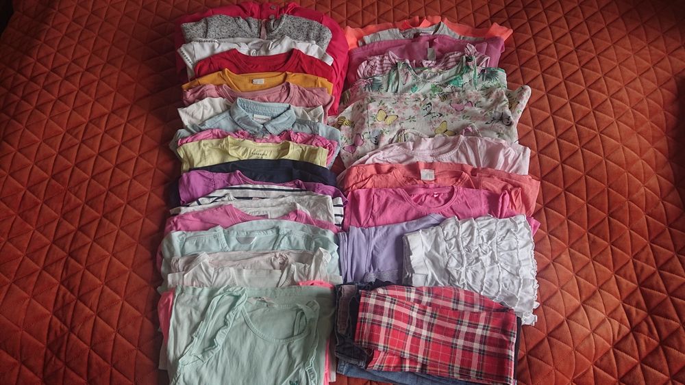 Ubranka dla dziewczynki w 116