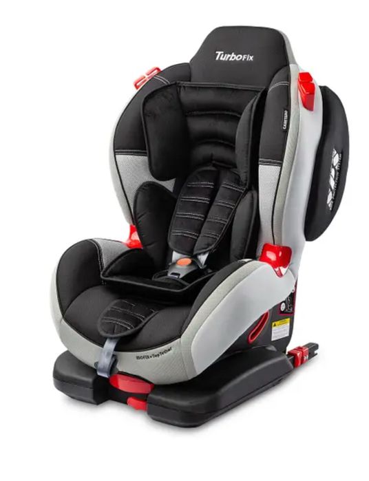 Автокрісло Caretero Sport Turbo Fix Isofix (9-25 кг) Grey