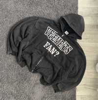 Vetement Fan Zip hoodie