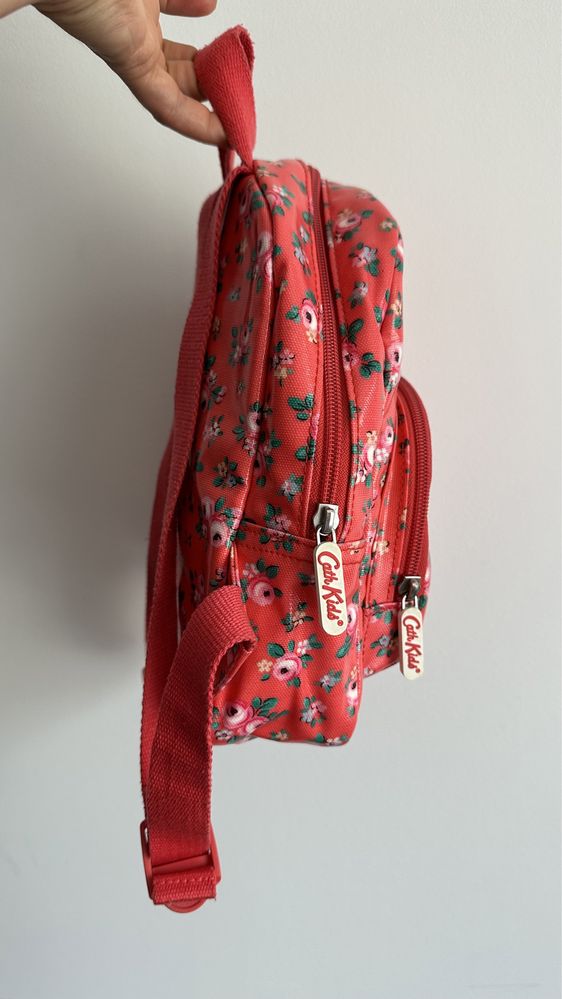 Cath Kidston plecak czerwony w kwiatki