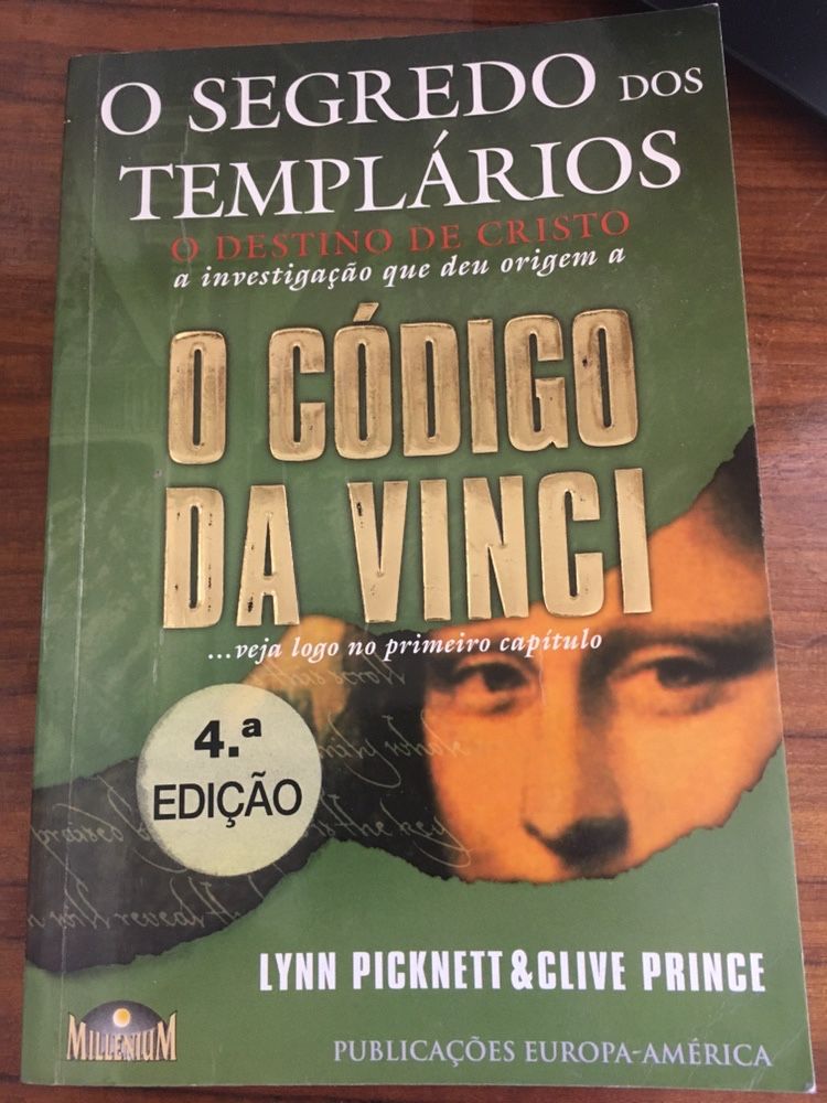 Livro O Segredo Dos Templários O Destino de Cristo de Clive Prince e L