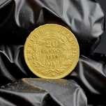 Золота монета 20 франків 6,45 Франція Швейцарія 900 проба