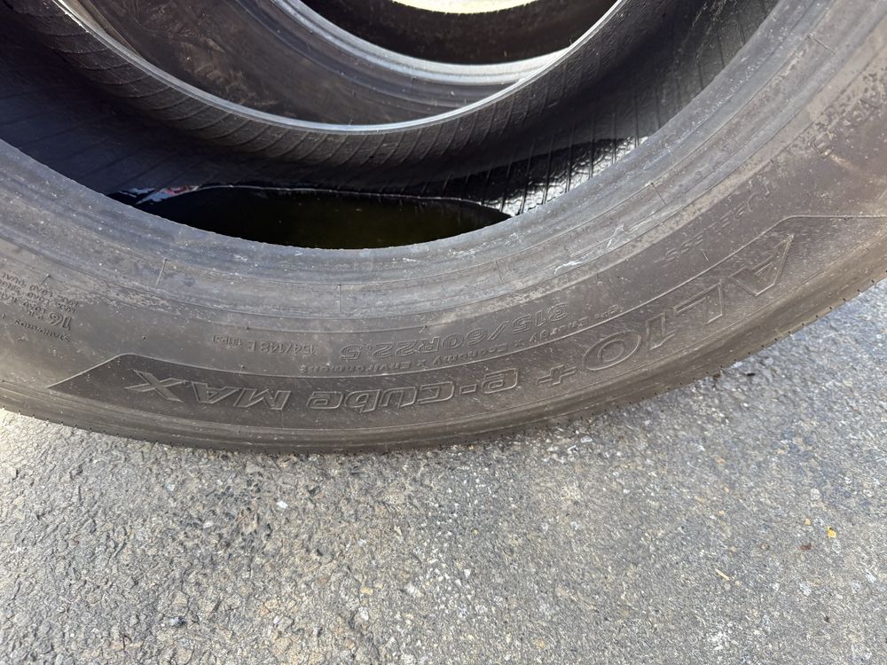 ZA32. 315/60/22,5 Hankook AL10+ e-cube max. - bez napraw