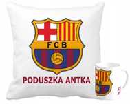 FC Barcelona zestaw poduszka kubek imie
