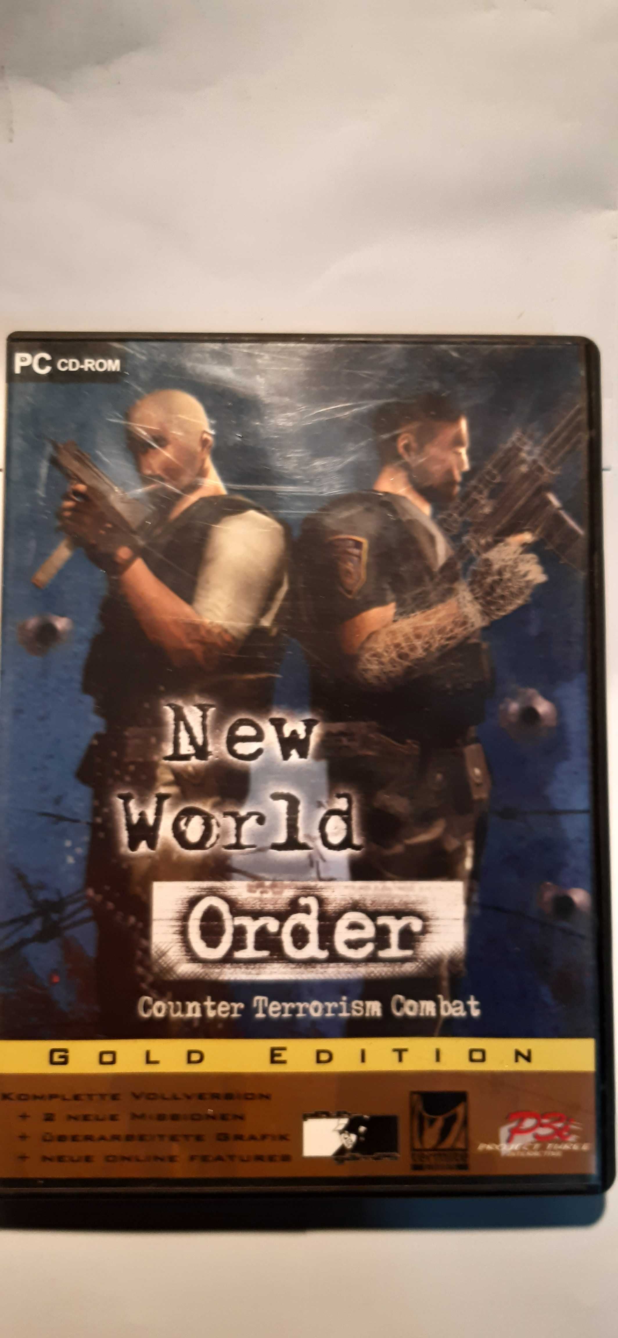 stara gra retro pc New World Order Walcz z Terroryzmem PC