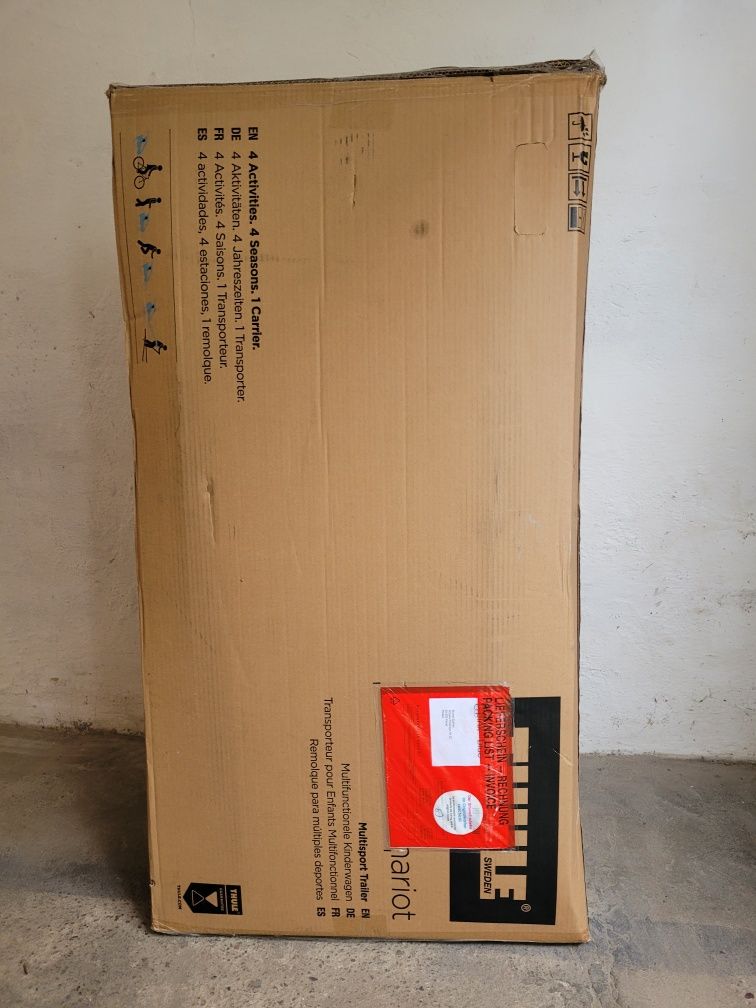 Przyczepka rowerowa Thule Chariot Cougar 1 os. NOWA