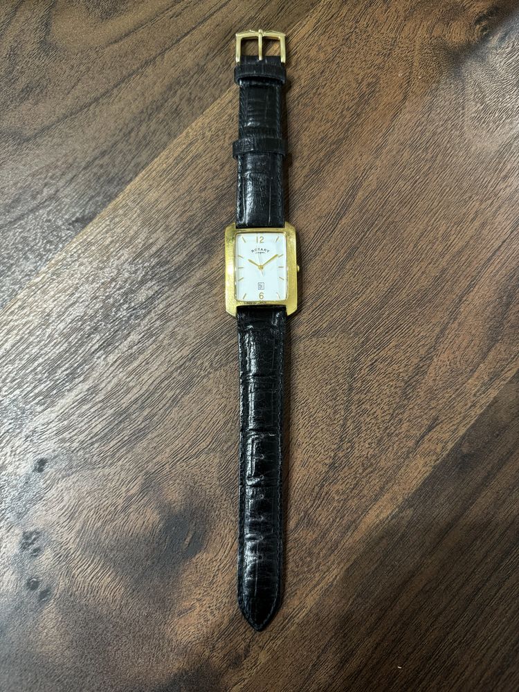 Zegarek Rotary w stylu Cartier Tank - uszkodzony